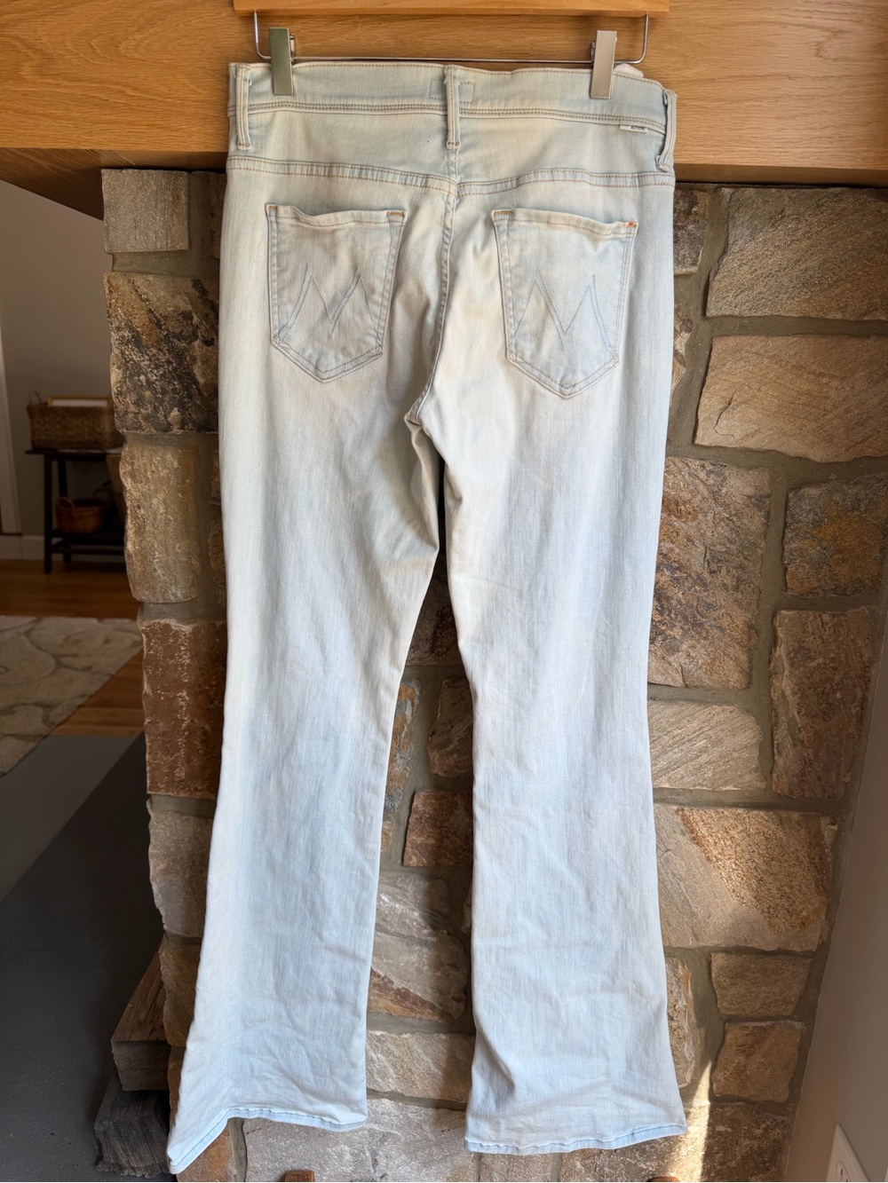 MOTHER The Super Cruiser Jeans TALL, double heel, low rise jeans - W29 - Picture 9 of 14
